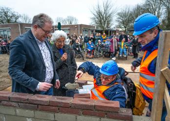 Eerste steen gelegd voor Boswoningen op Zonhove